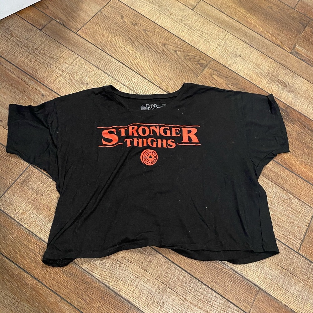 United Lifters Stronger Thighs Flowy Crop
